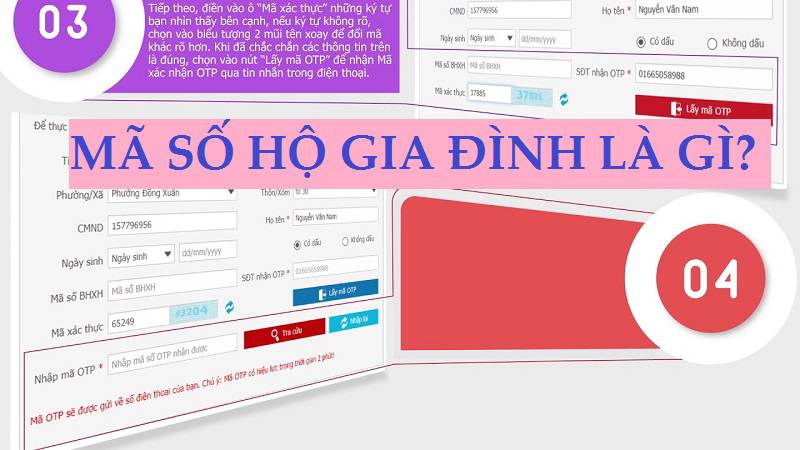Mã số hộ gia đình là gì